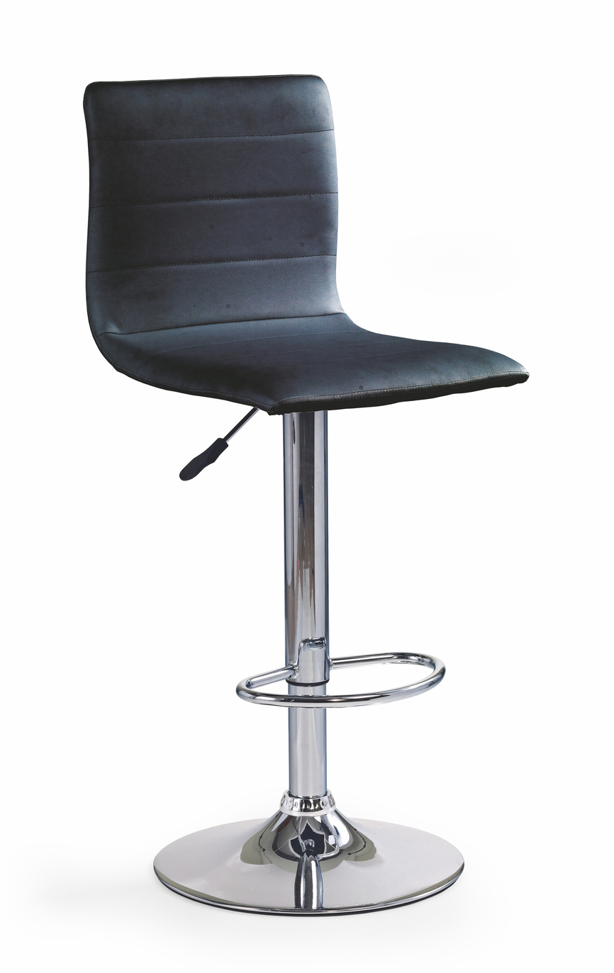 H21 bar stool color: black