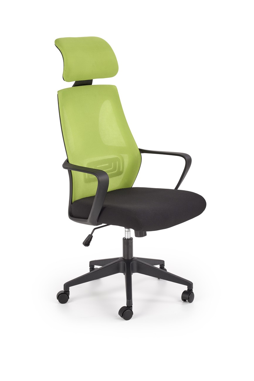 VALDEZ office chair, color: black / green