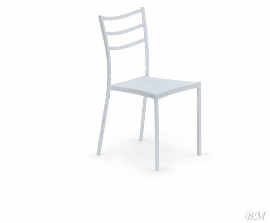 K159 white krēsls