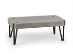 EMILY c.table, color: concrete / black