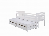 MARCEL 90x200 divstāvu gulta + matrači