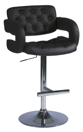 Krokus C141C Melns Bāra krēsls