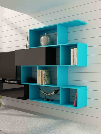 Vigo shelf bright blue