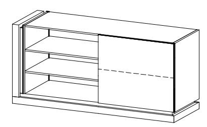 TSiena SI-RTV L/P TV Skapis TARANKO