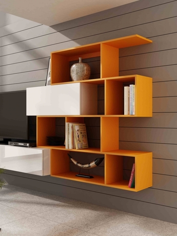 Vigo shelf orange mat