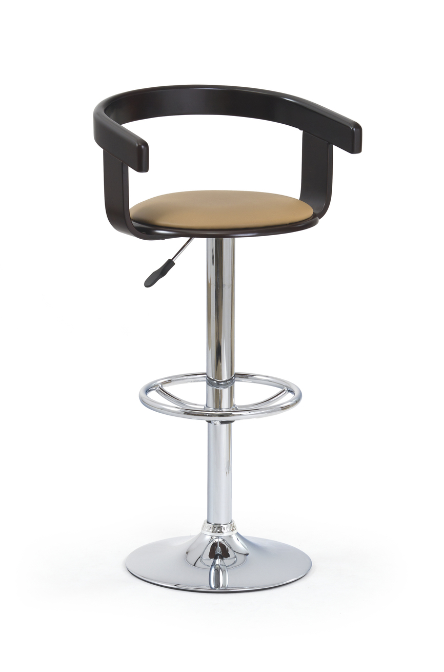 H8 bar stool color: wenge/coffee