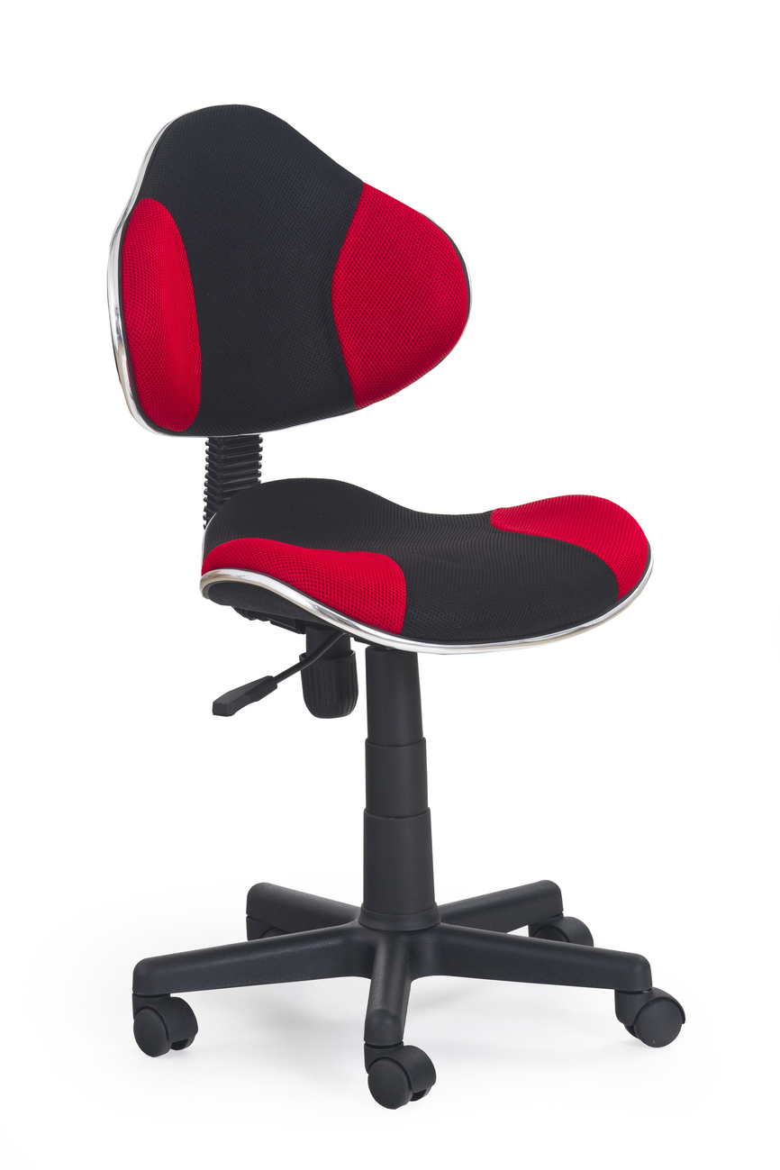 FLASH chair color: black/red