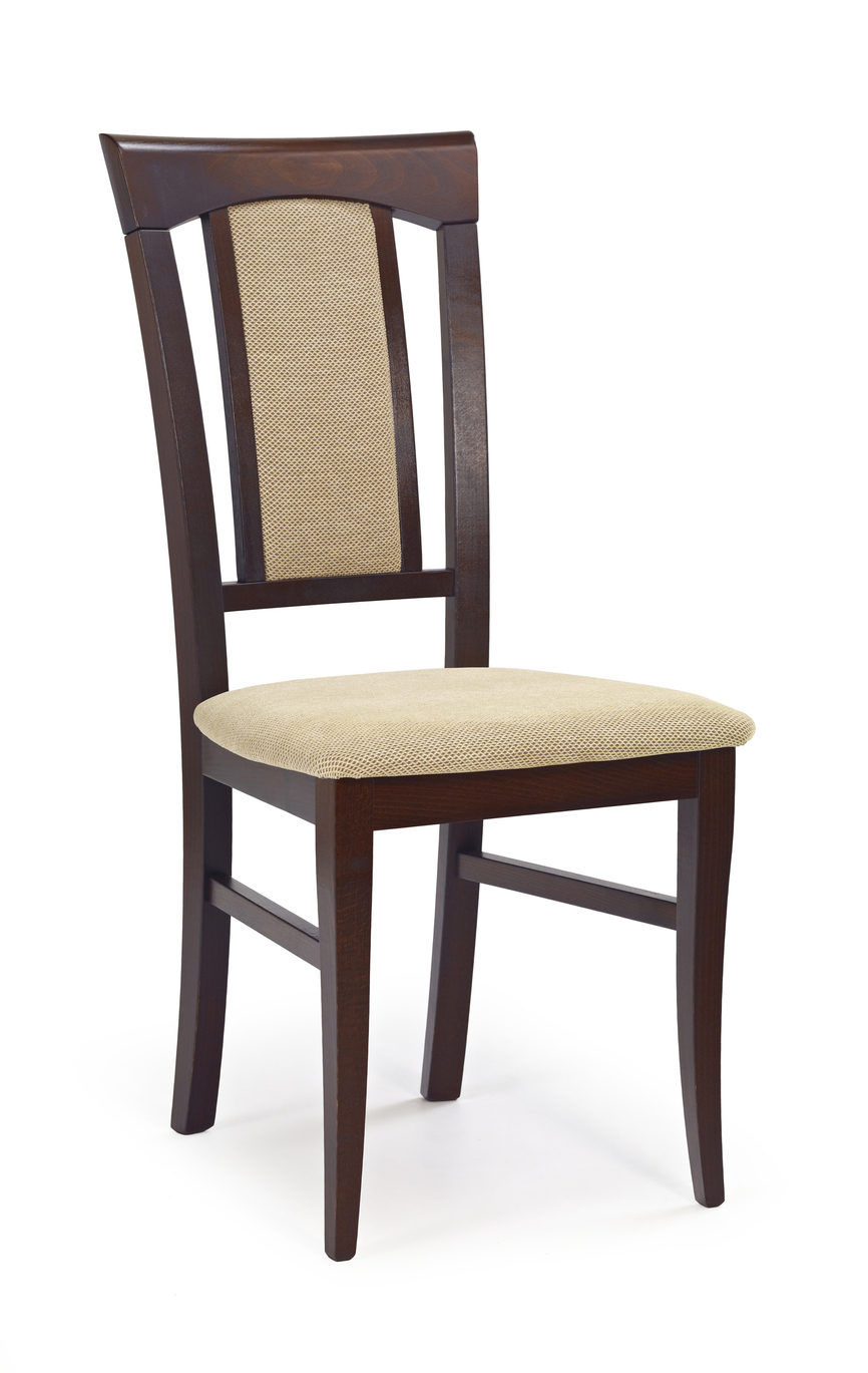 KONRAD chair color: dark walnut/TORENT BEIGE