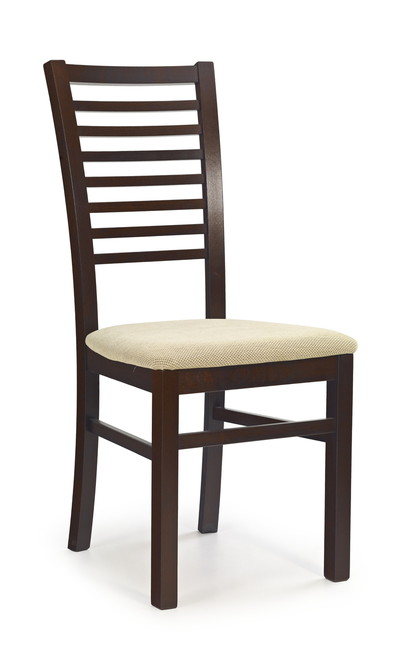 GERARD6 chair color: dark walnut/TORENT BEIGE