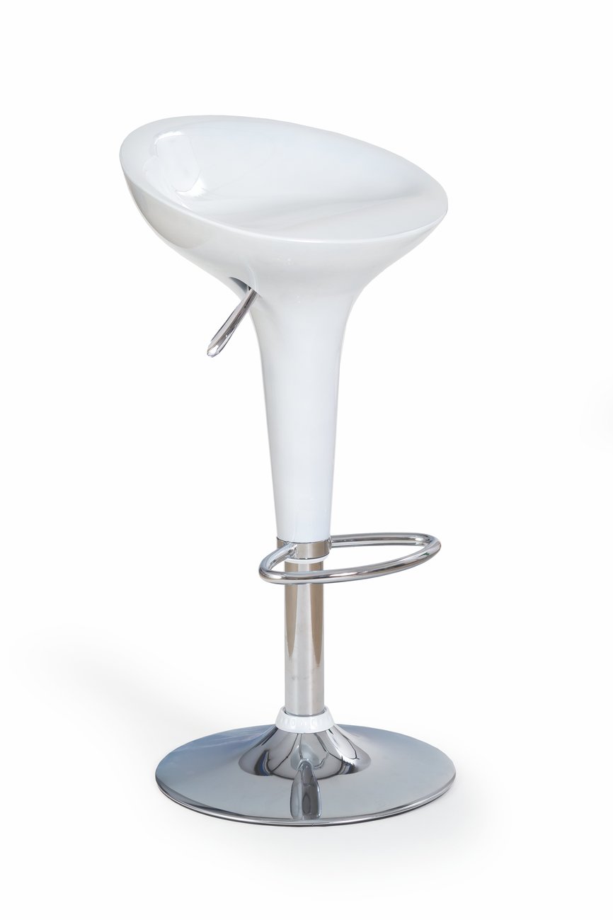H17 bar stool color: white