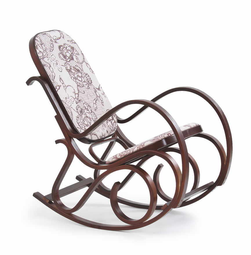 MAX II rocking chair color: walnut