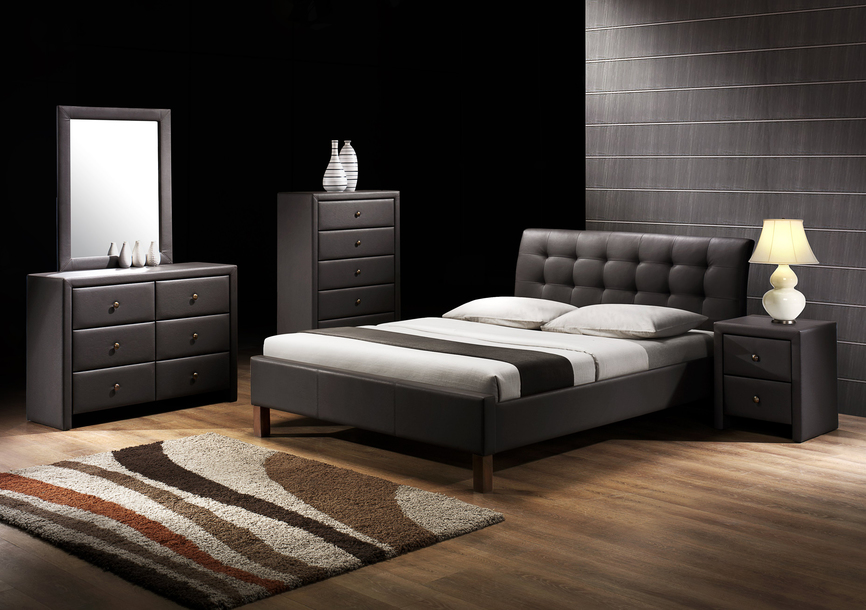 SAMARA bed color: black