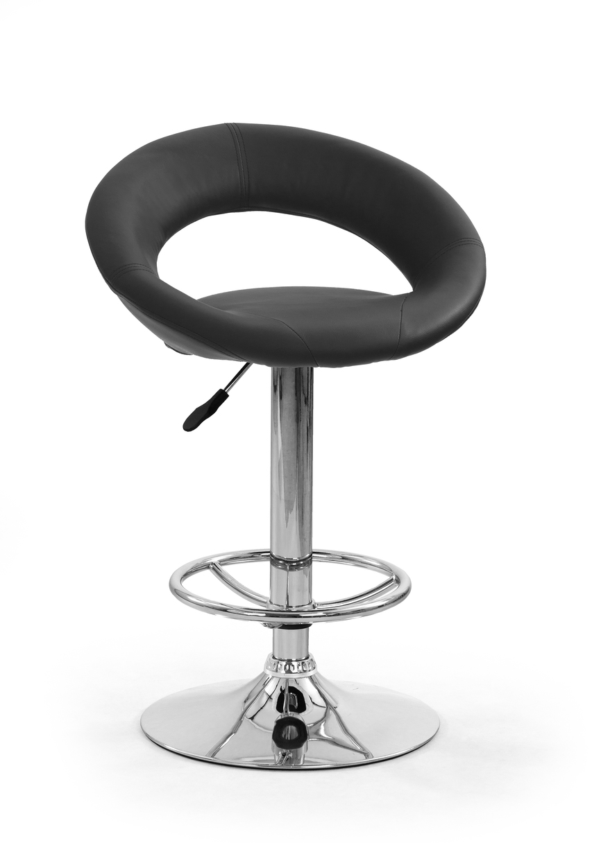 H15 bar stool color: black
