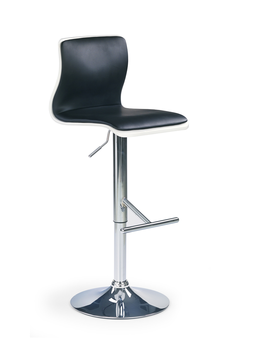 H30 bar stool color: white/black