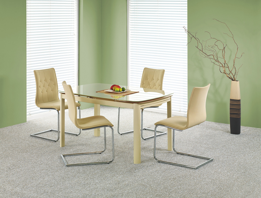 KAYDEN extensio table color: beige