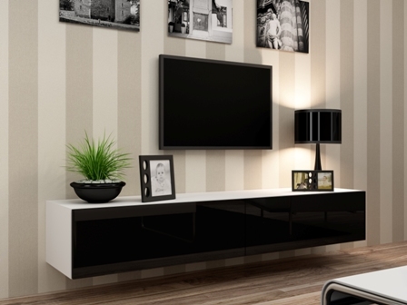 TV Stand VIGO RTV 180 white/black