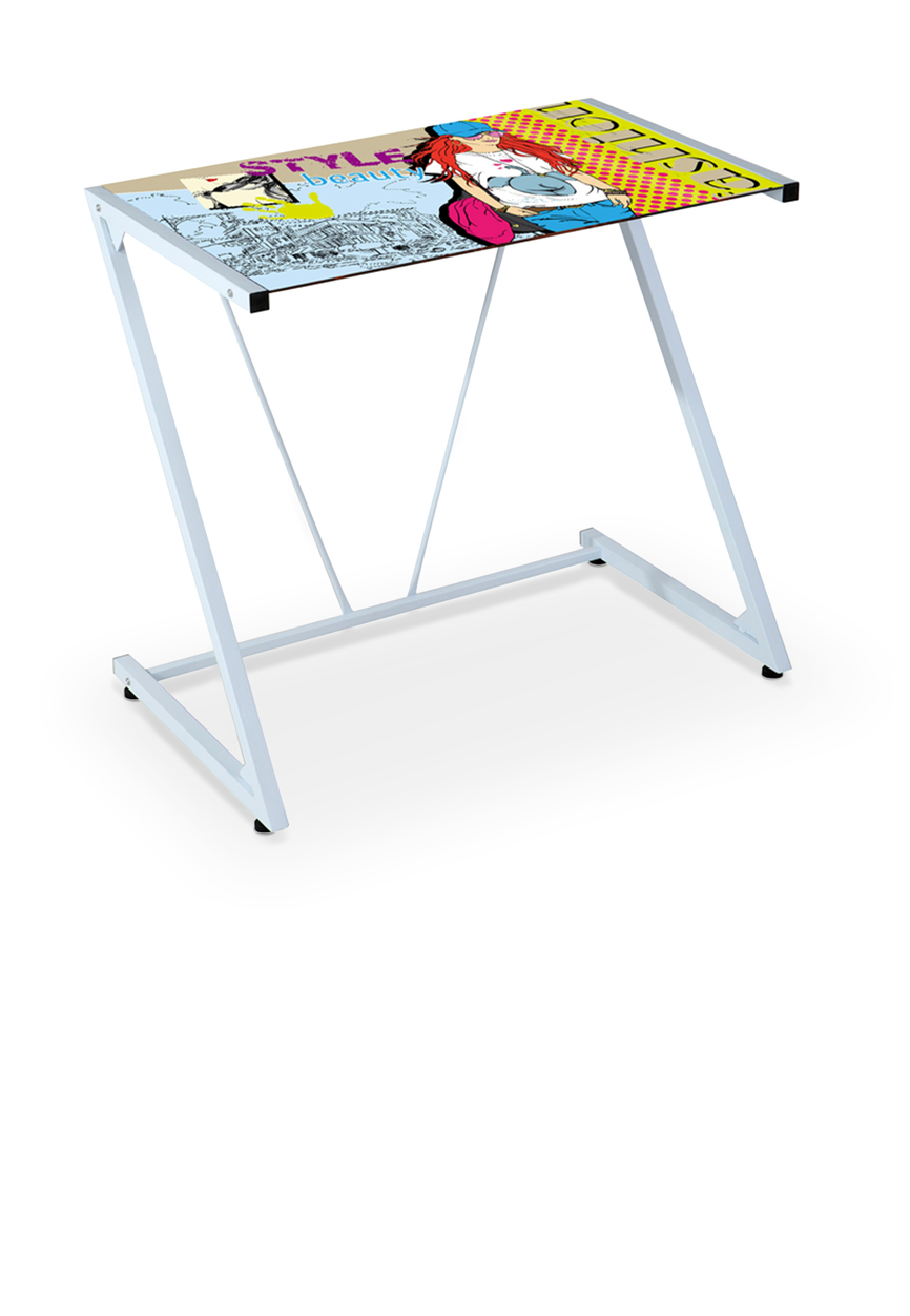 B26 desk color: multicolored