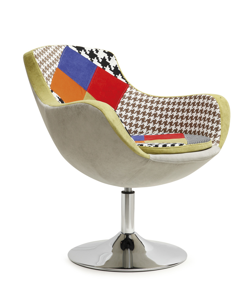 ORIGAMI chair color: multicolored