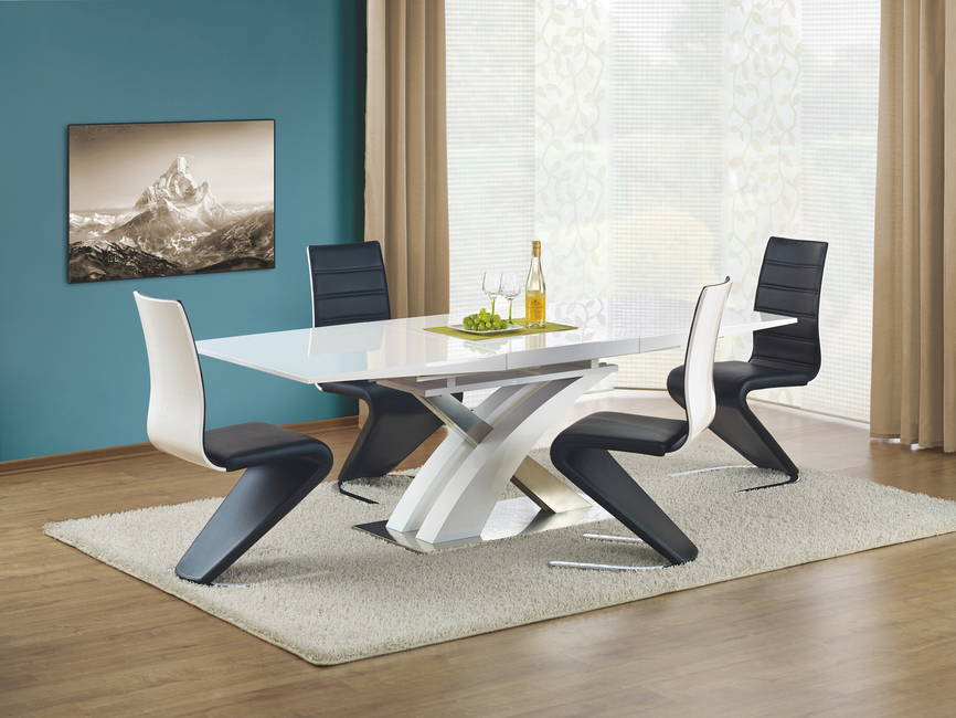 SANDOR extension table color: white