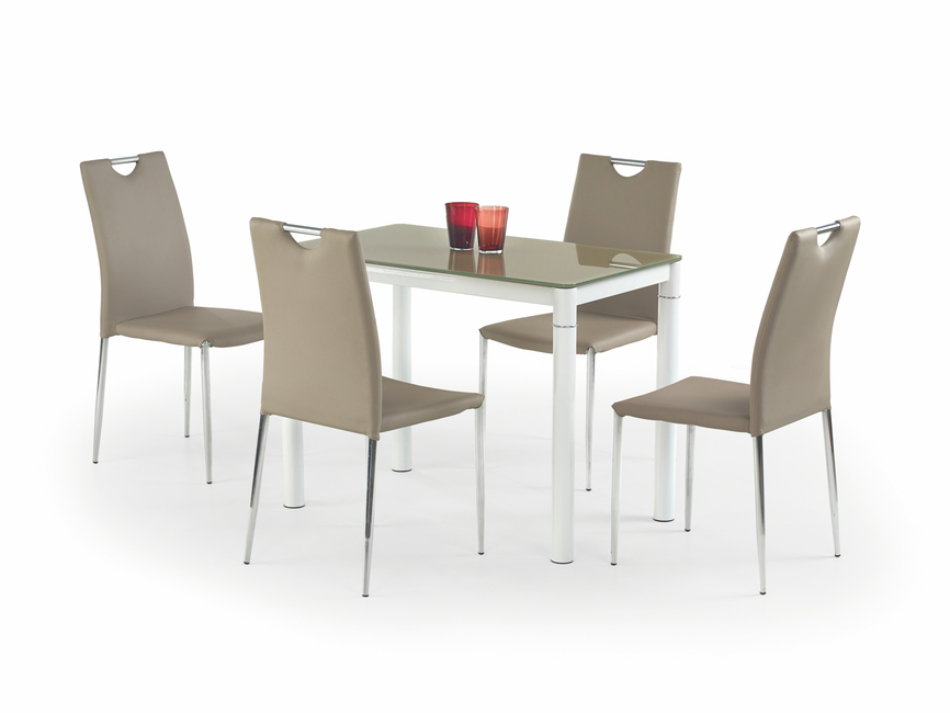 ARGUS table color: beige/white