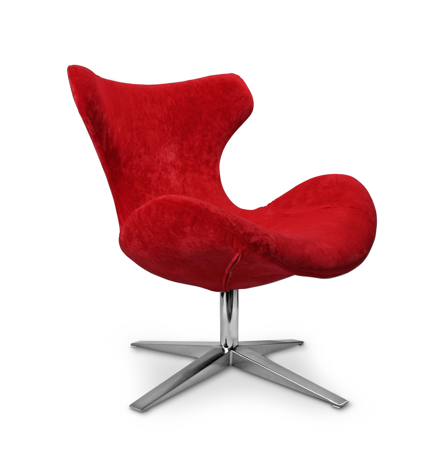 BLAZER leisure chair, color: red