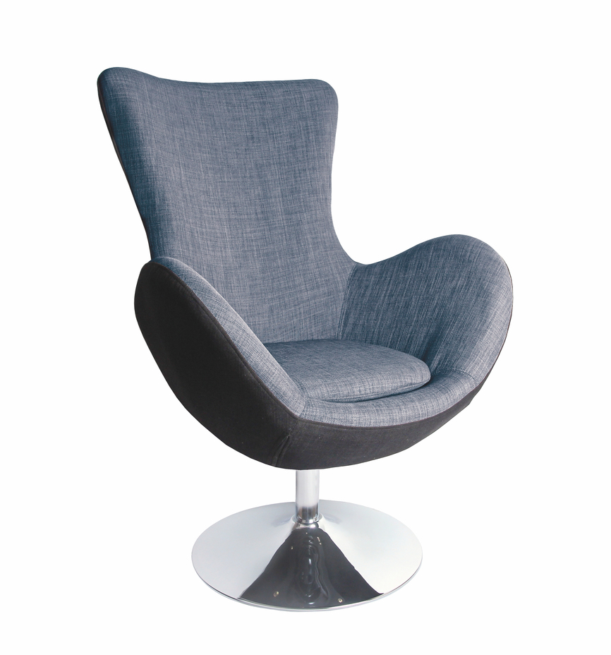 BUTTERFLY leisure chair, color: grey