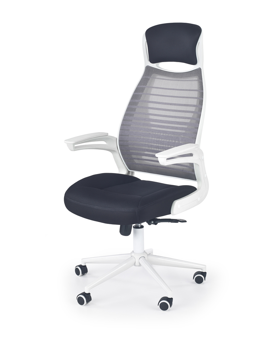 FRANKLIN office chair, color: black / white / grey