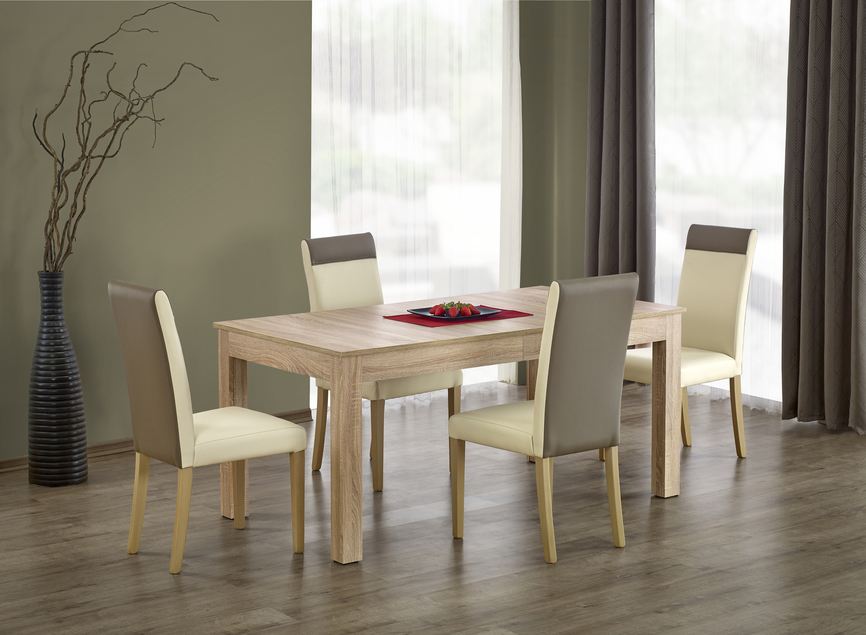 SEWERYN 160/300 cm extension table color: sonoma oak
