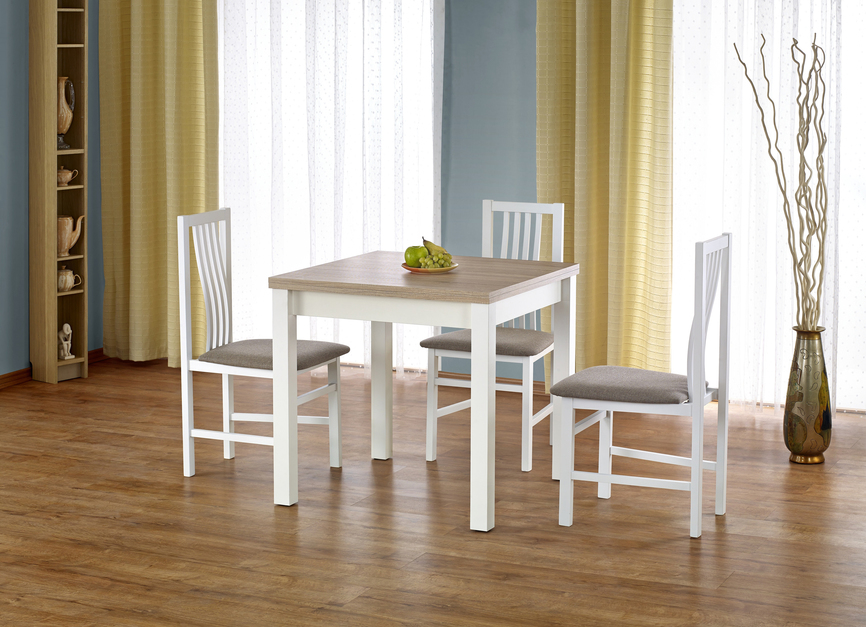 GRACJAN table color: sonoma oak / white