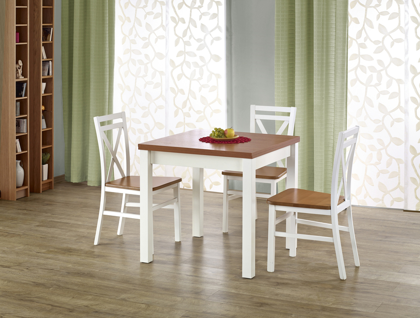 GRACJAN table color: alder / white