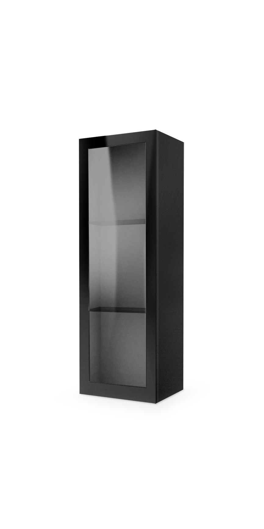 LIVO W-120 hanging cabinet, color: black