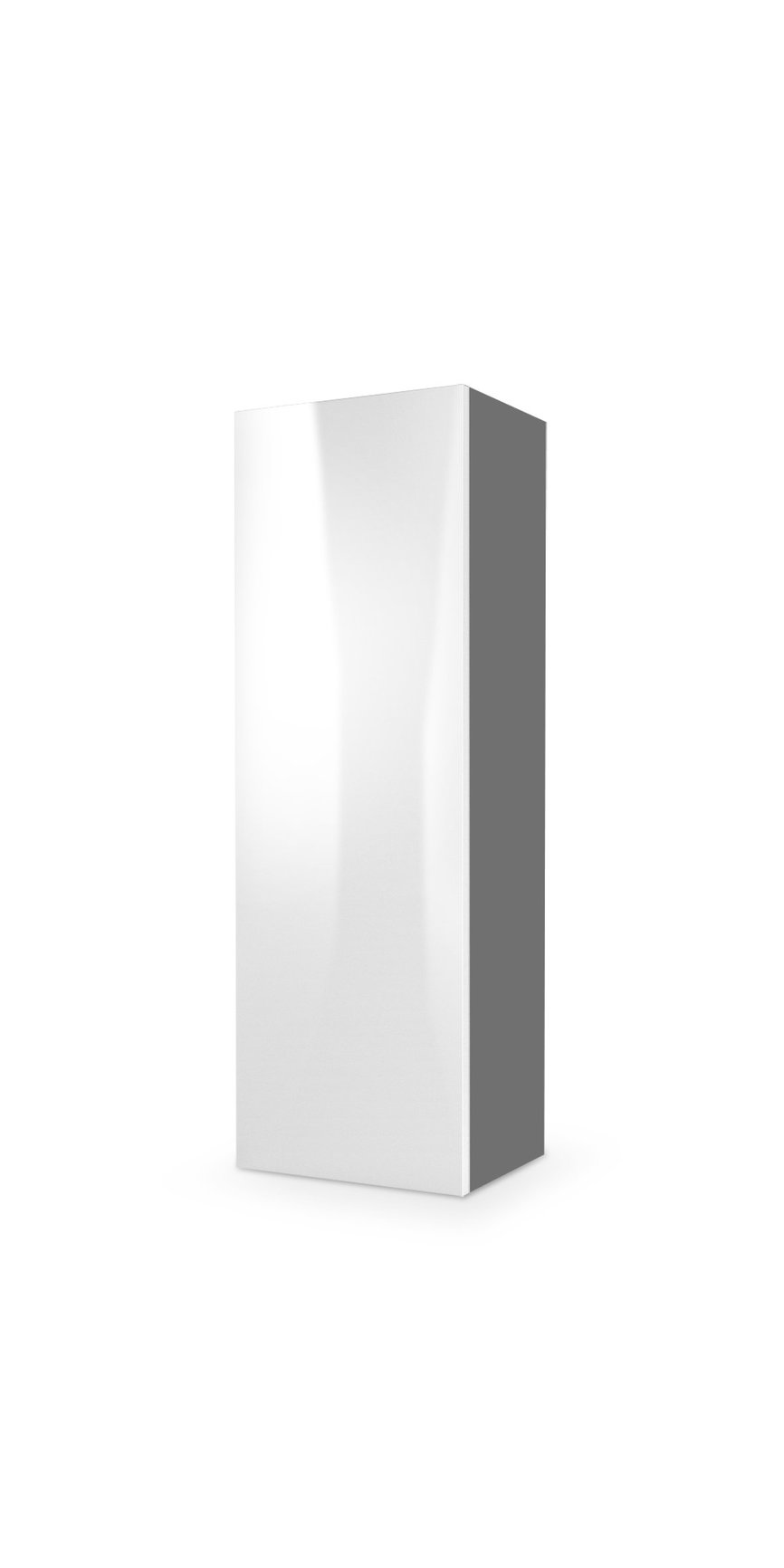 LIVO S-120 hanging cabinet, color: grey / white
