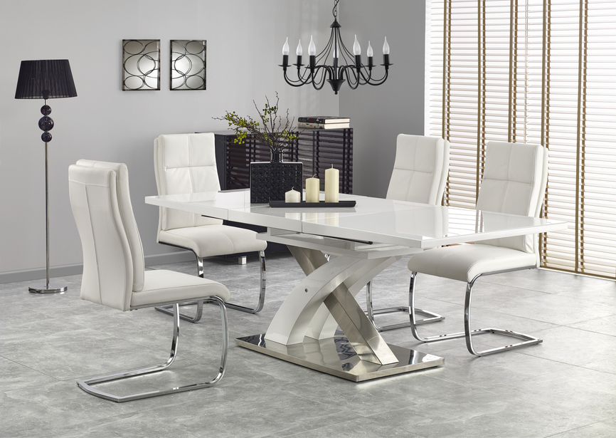 SANDOR 2 table, color: extra white