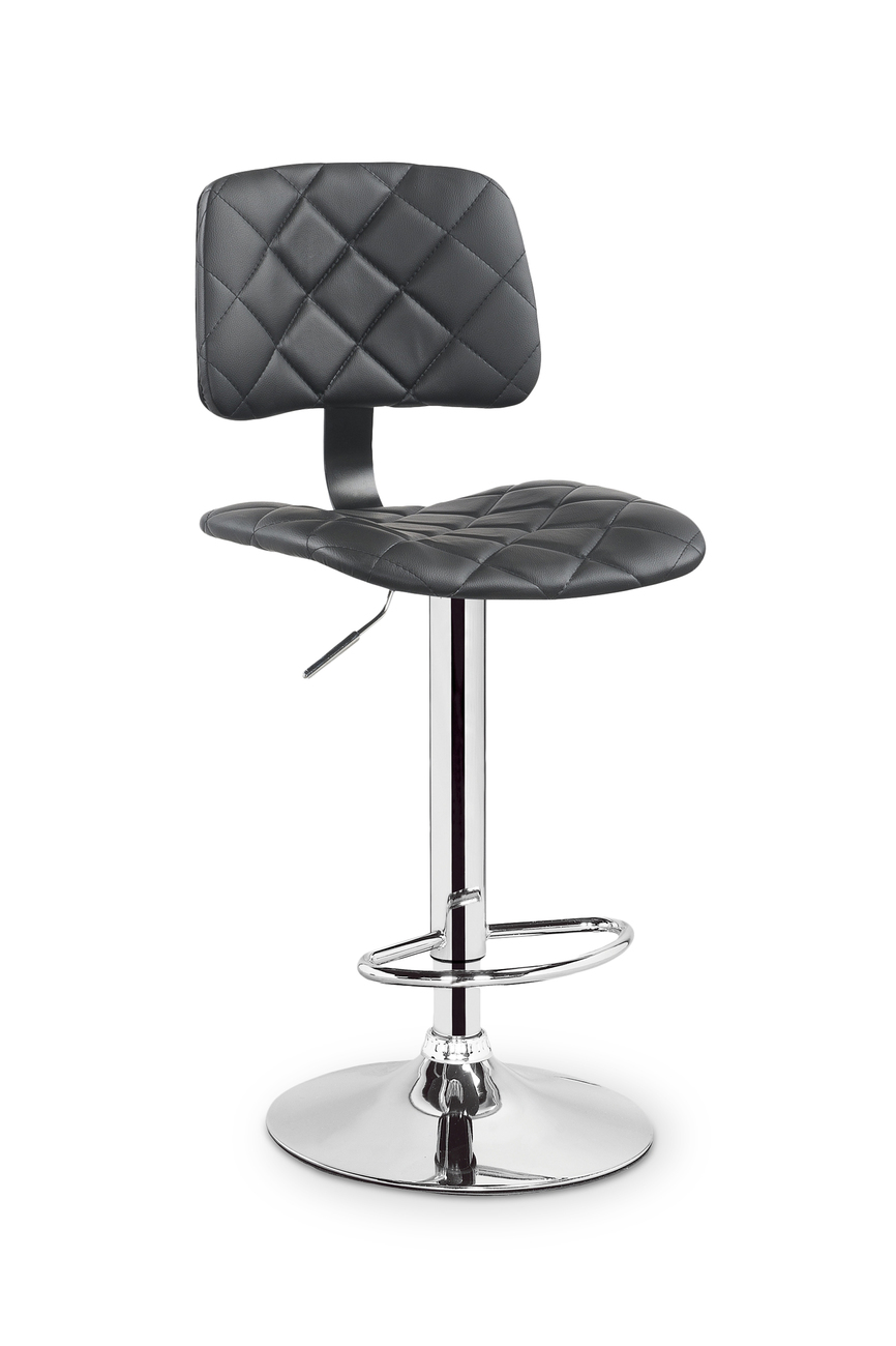 H74 bar stool, color: black