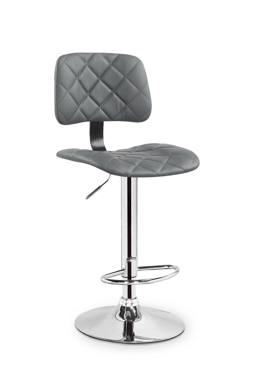 H74 bar stool, color: grey
