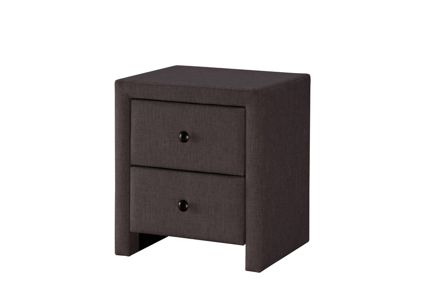 PRIMA 2 night stand, color: brown