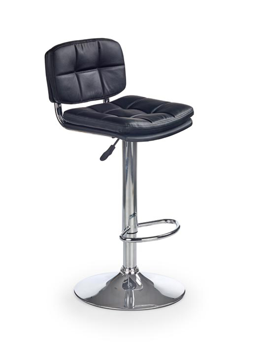 H75 bar stool, color: black