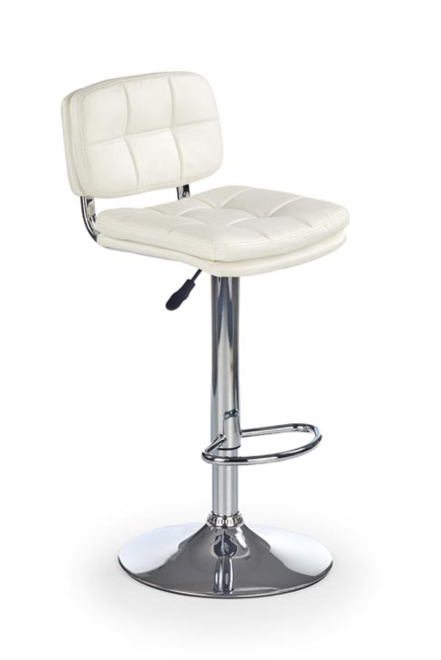 H75 bar stool, color: white