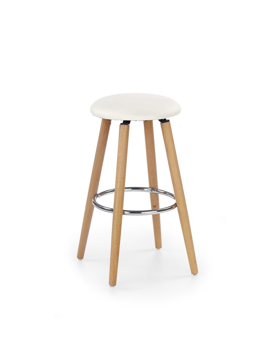 H76 bar stool, color: cream