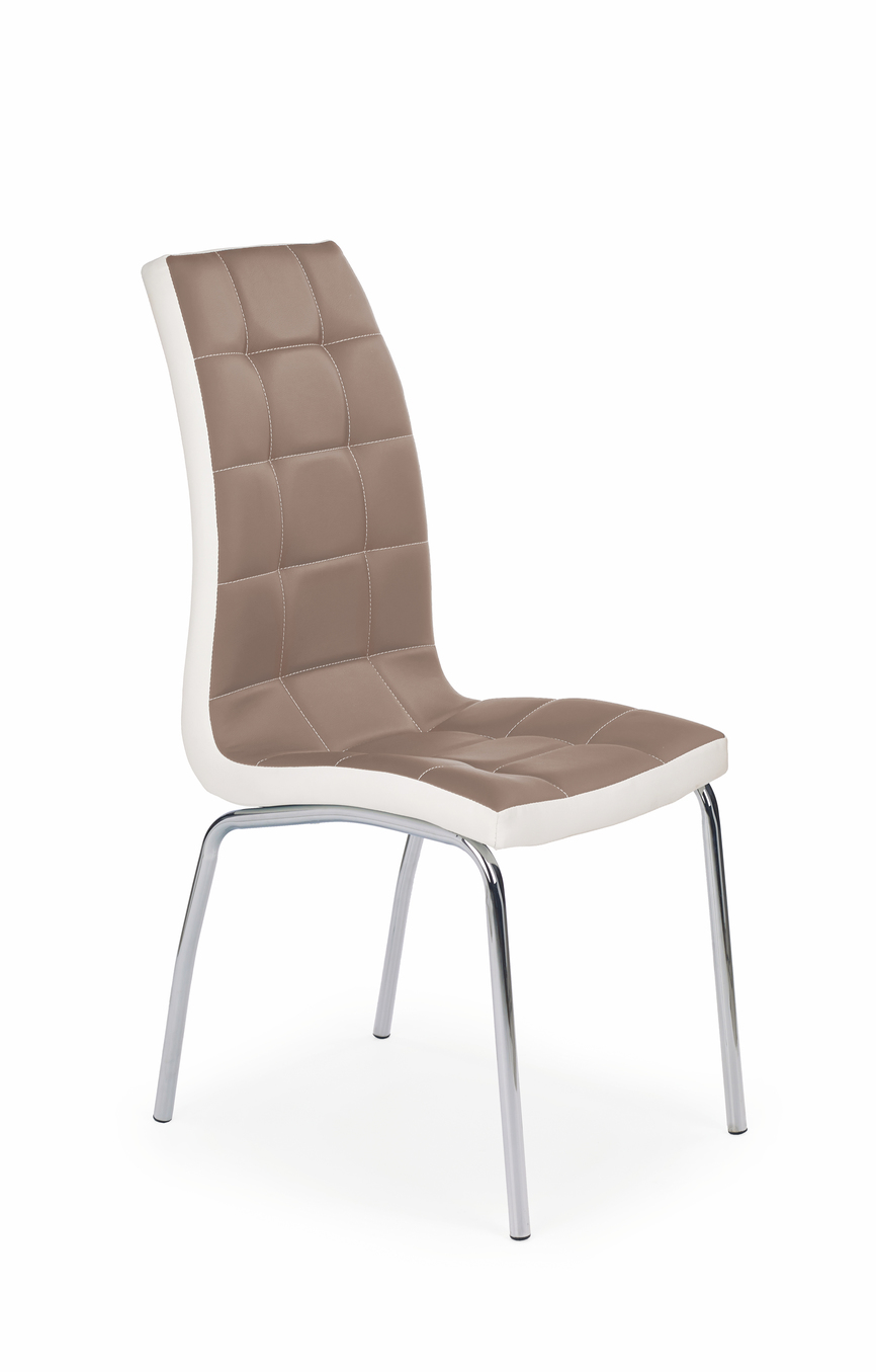 K186 chair color: cappucino/white