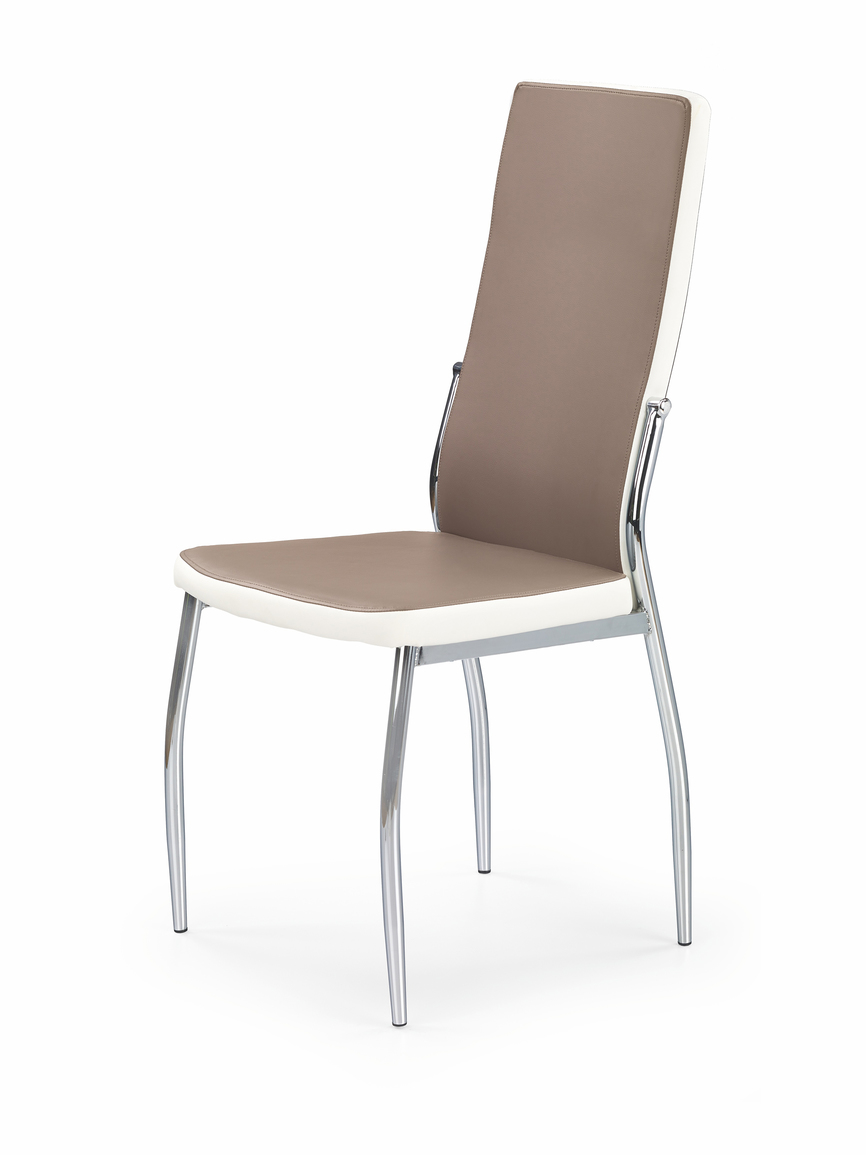K210 chair, color: cappuccino / white