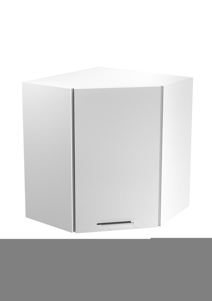 VENTO GN-60/72 corner top cabinet, color: white