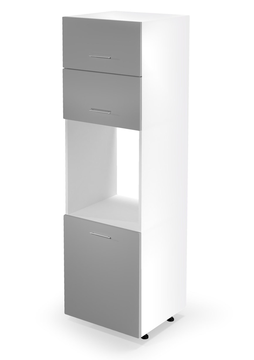 VENTO DP-60/214 high cargo cabinet, color: white / light grey