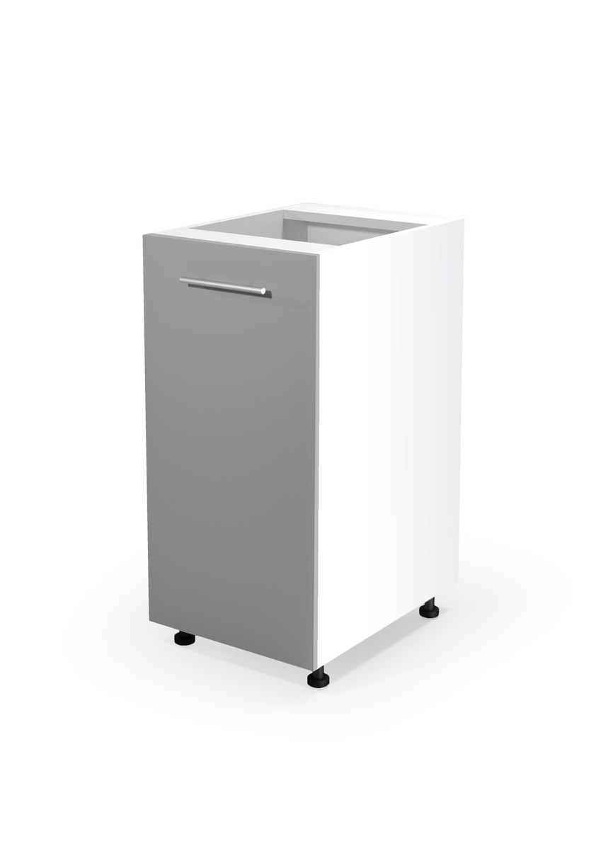 VENTO D-40/82 lower cabinet, color: white / light grey