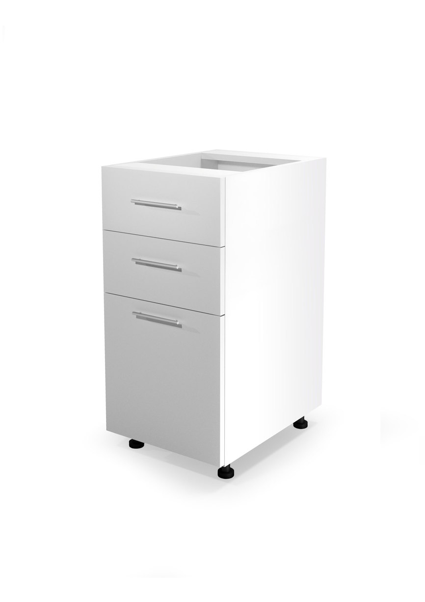 VENTO DS3-40/82 lower cabinet with drawers, color: white