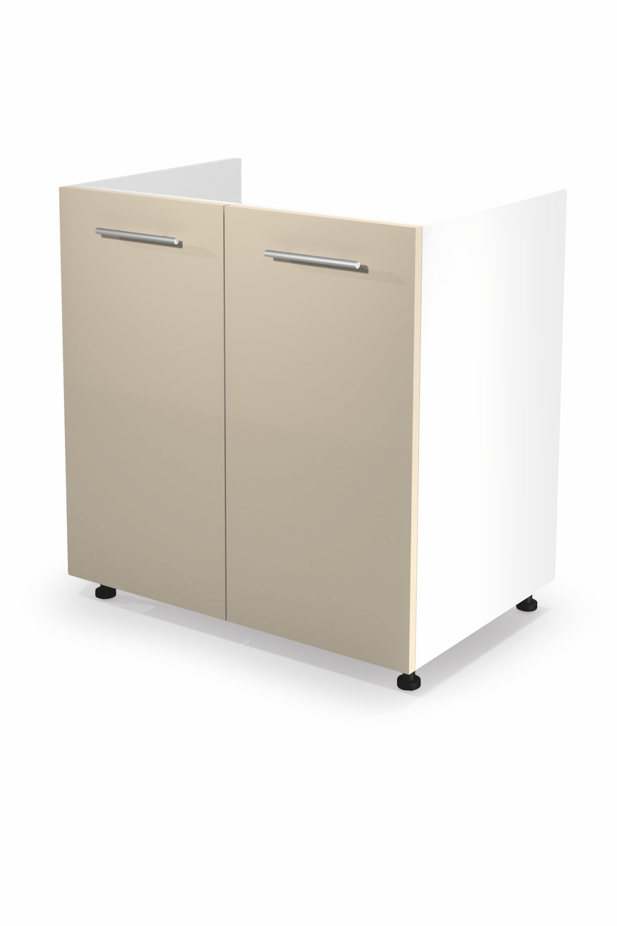 VENTO DK-80/82 sink cabinet, color: white / beige