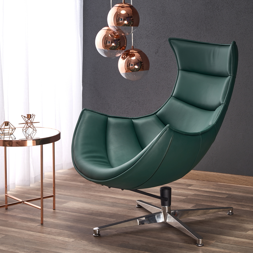 LUXOR leisure chair, color: green