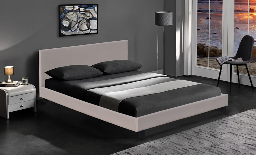 PAGO bed, color: cappuccino