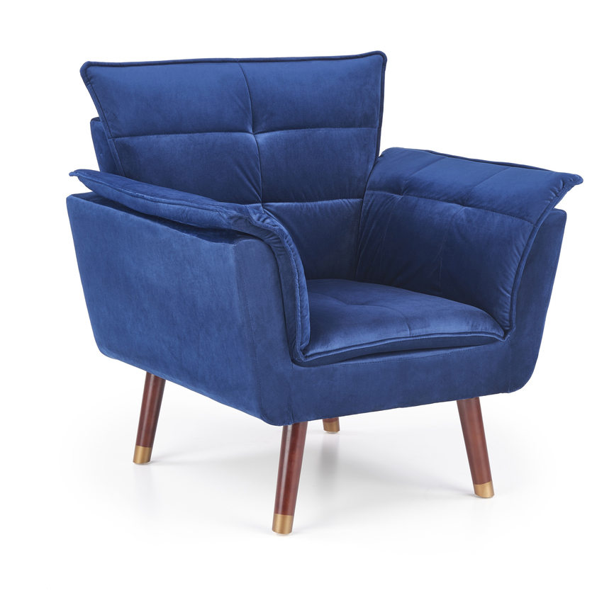 REZZO leisure chair, color: navy blue