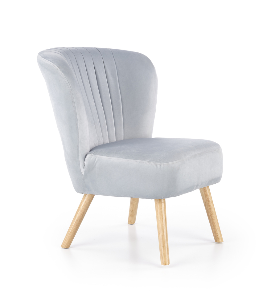 LANISTER leisure chair, color: light grey